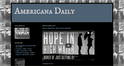 Desktop Screenshot of americanadaily.com